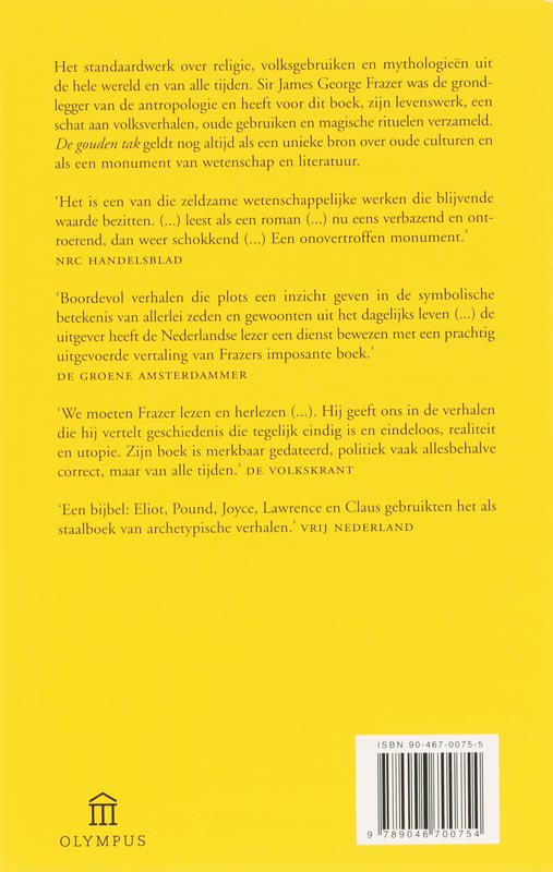 De gouden tak achterkant