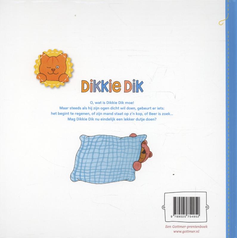 Welterusten, Dikkie Dik! / Dikkie Dik achterkant