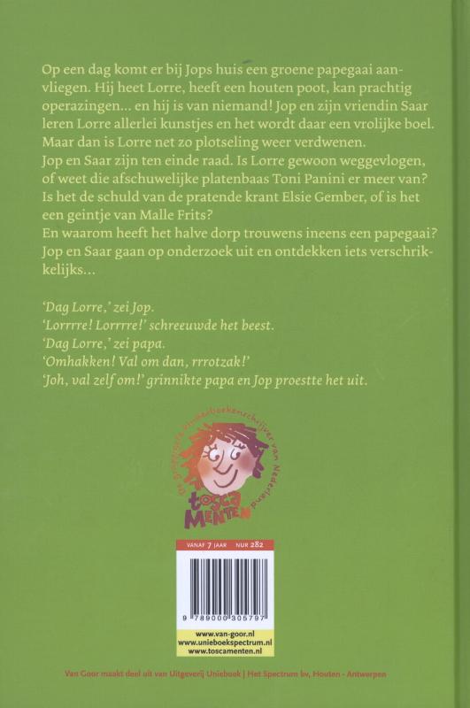 De wraak van Lorre De wraak van Lorre achterkant