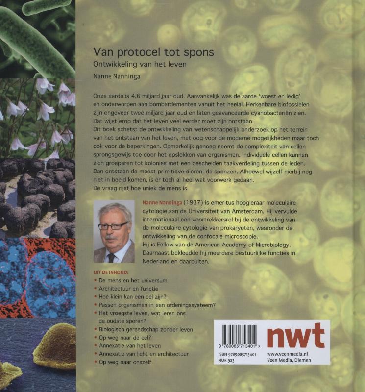 Van protocel tot spons / Wetenschappelijke bibliotheek / 119 achterkant