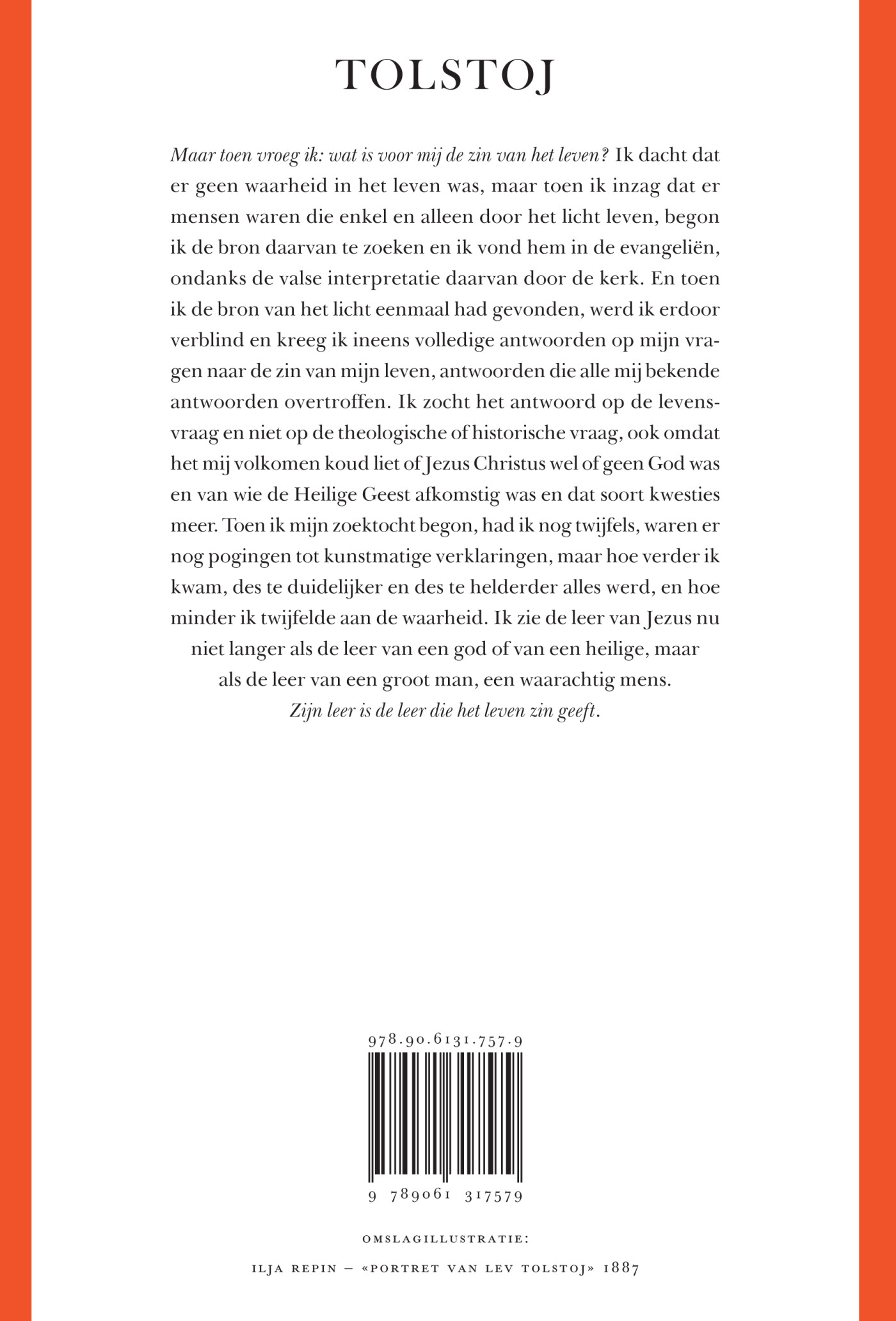 Mijn kleine evangelie achterkant