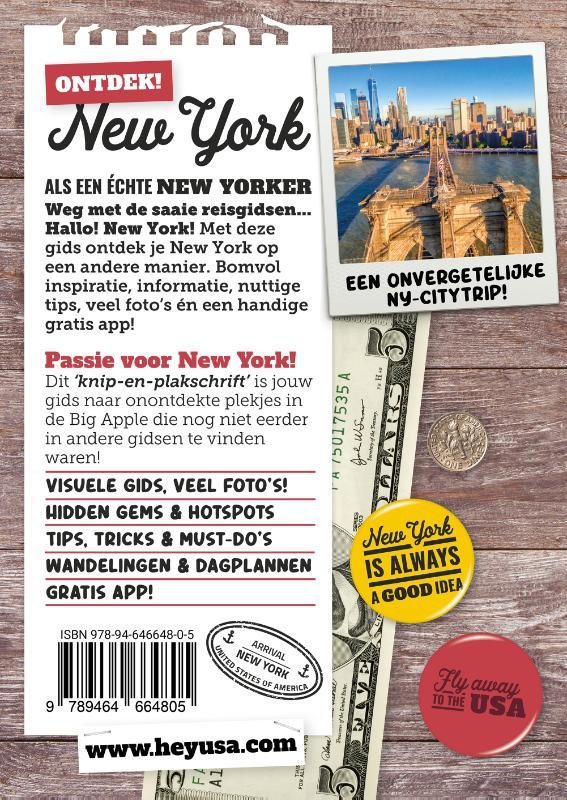 Hallo! New York achterkant