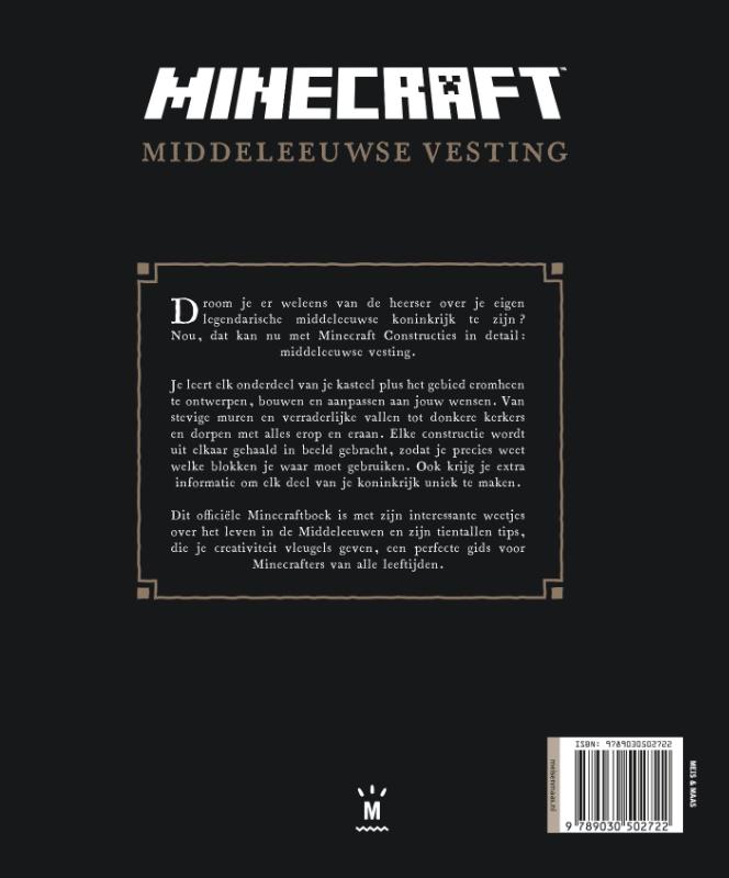 Middeleeuwse vesting / Minecraft achterkant