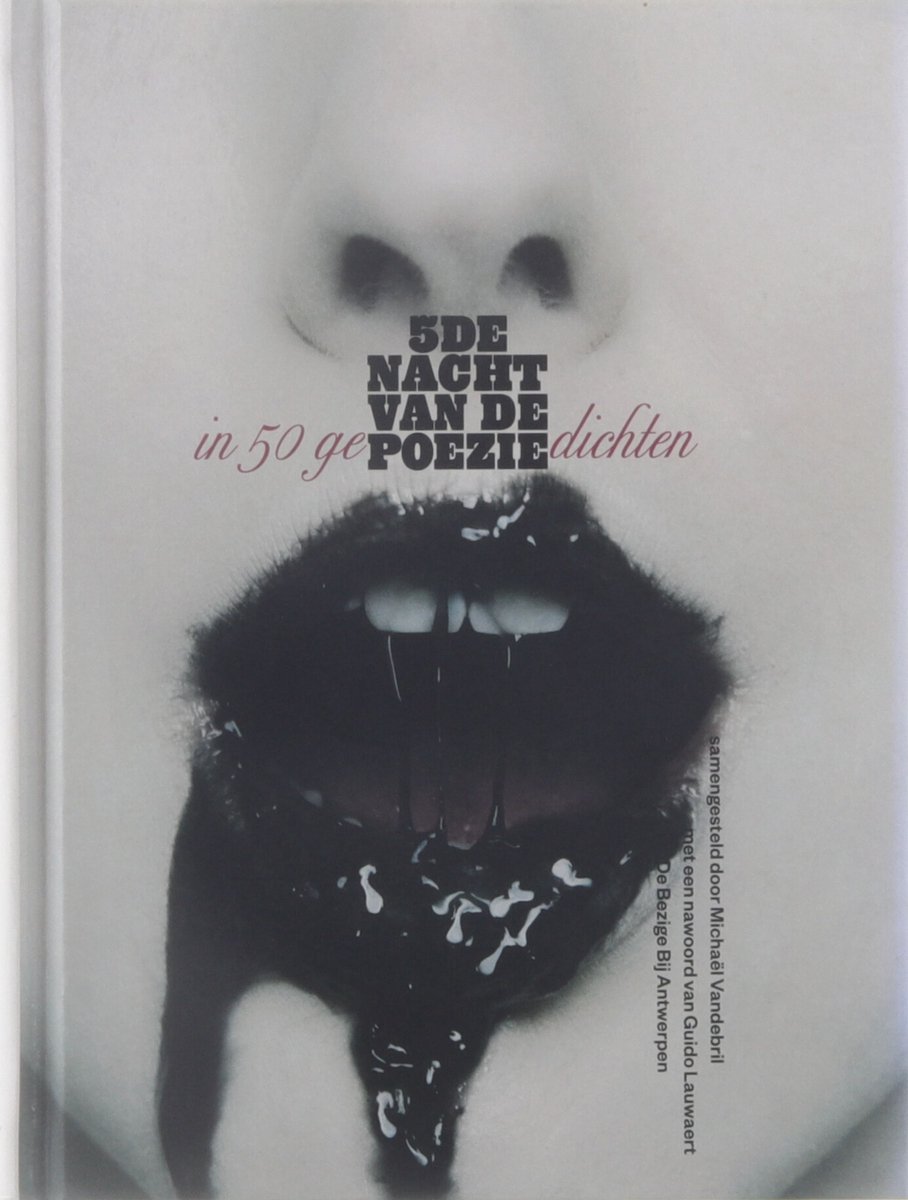 boekenbalie_9789903234439_cover 5de Nacht van de Poëzie in 50 gedichten - Michaël Vandebril & Guido Lauwaert