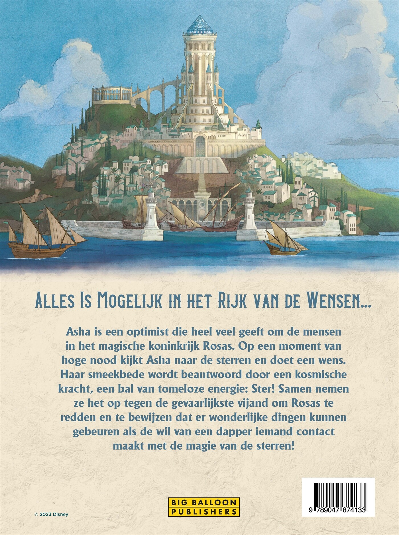 Wish / Disney filmstrip achterkant