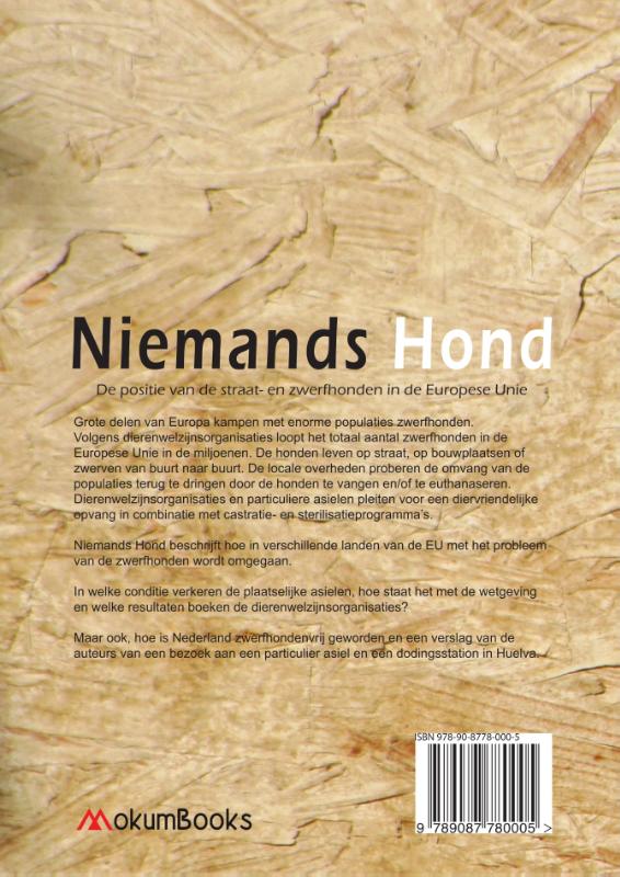 Niemands hond achterkant