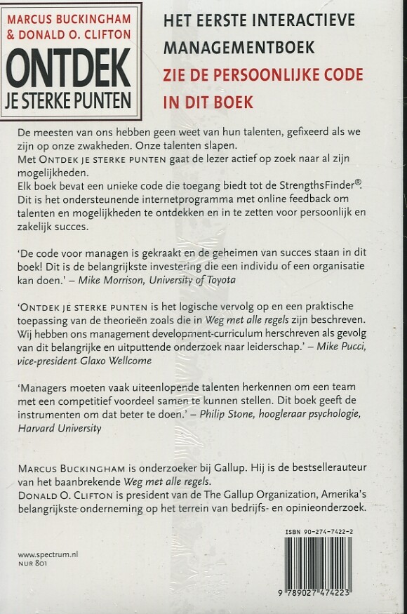 Ontdek je sterke punten achterkant