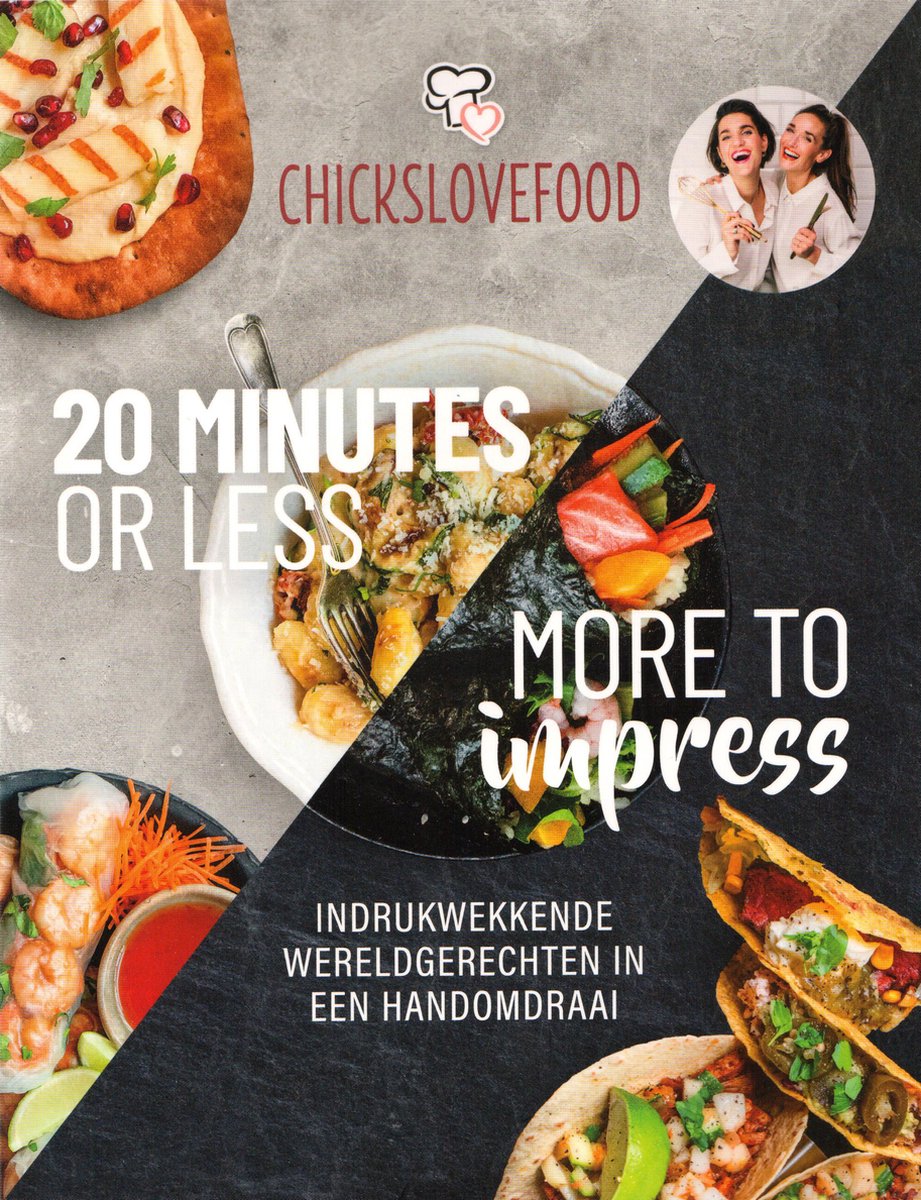 BOEK - Chicks Love Food - 20 minutes or less - More to impress