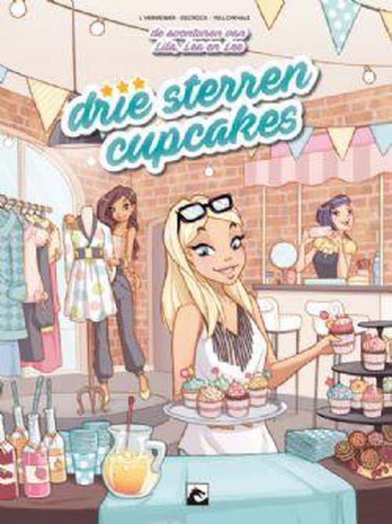 Drie sterren cupcakes