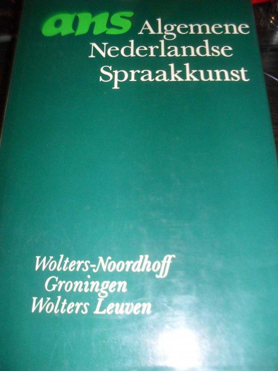 boekenbalie_9789001334963_cover Algemene Nederlandse spraakkunst