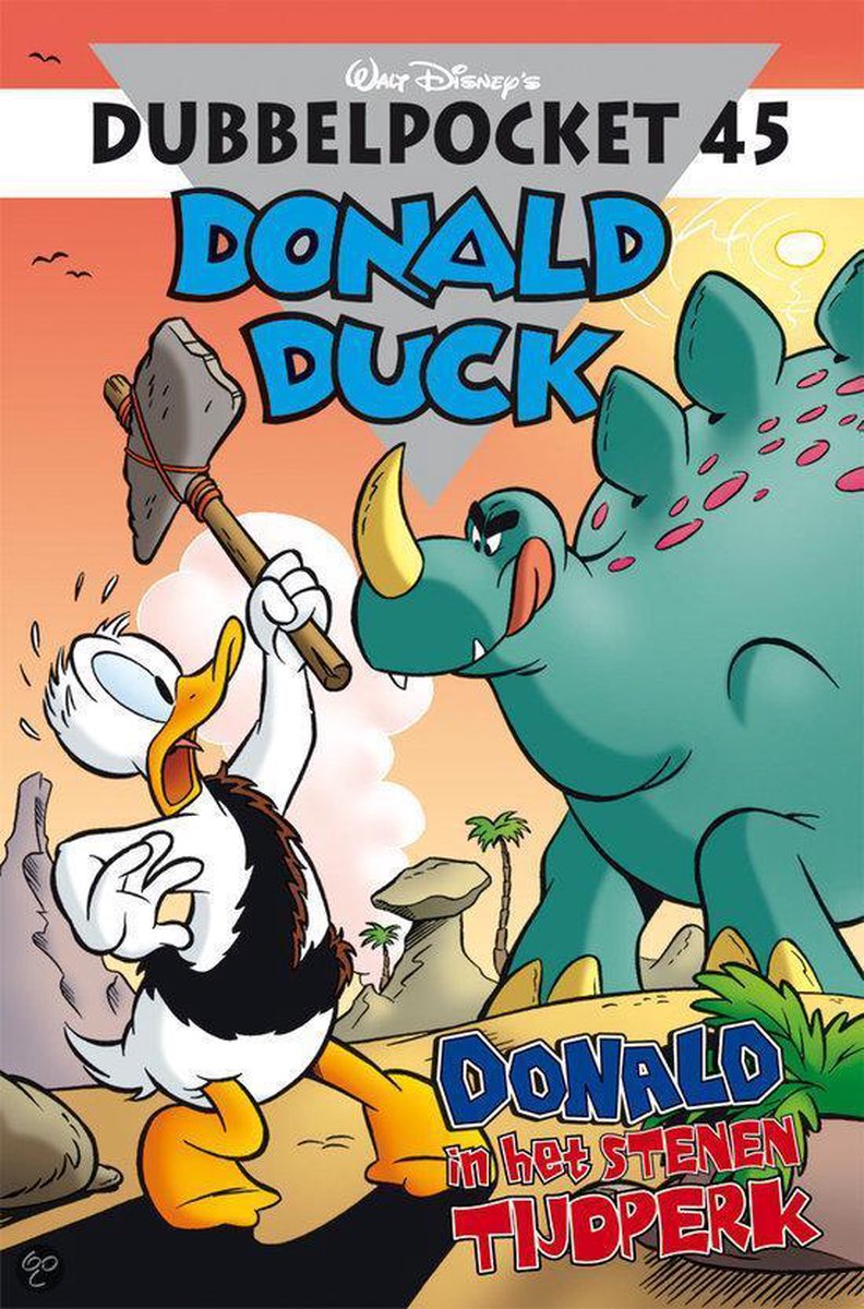 Donald Duck Donald in het stenen tijdperk / Donald Duck dubbelpocket / 45