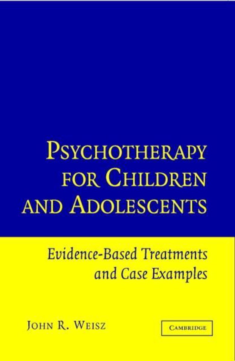 Psychotherapy for Children and Adolescents