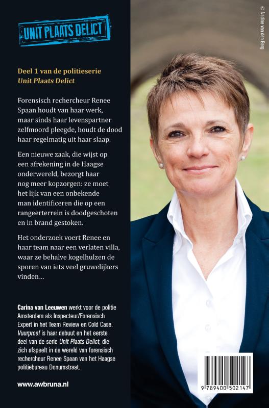 Vuurproef / Unit plaats delict / 1 Vuurproef / Unit plaats delict / 1 achterkant