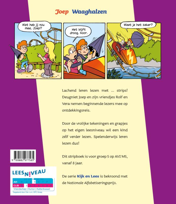 Joep / Waaghalzen / Kijk en Lees / 8 achterkant