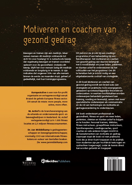 Motiveren en coachen van gezond gedrag achterkant