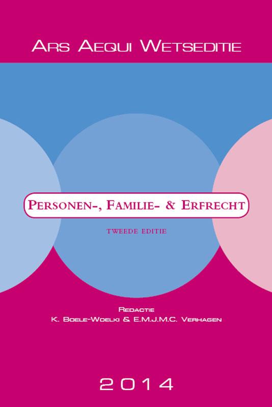 Personen-, familie- en erfrecht / 2014 / Ars Aequi Wetseditie