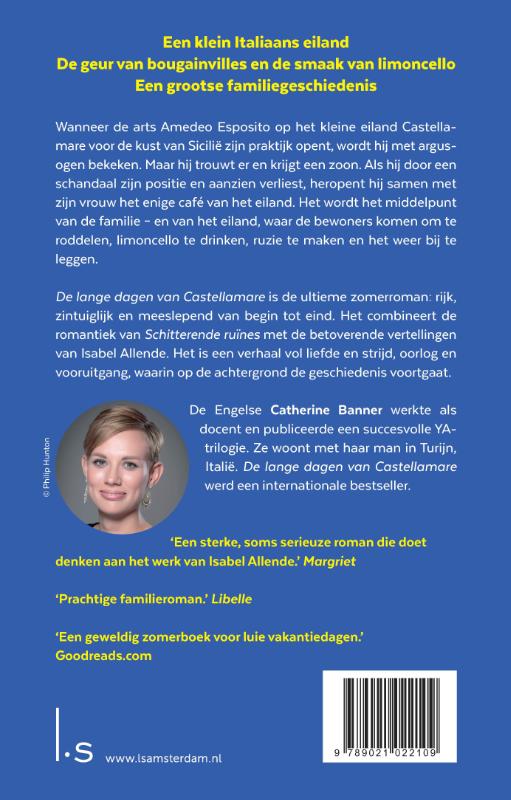 De lange dagen van Castellamare De lange dagen van Castellamare achterkant