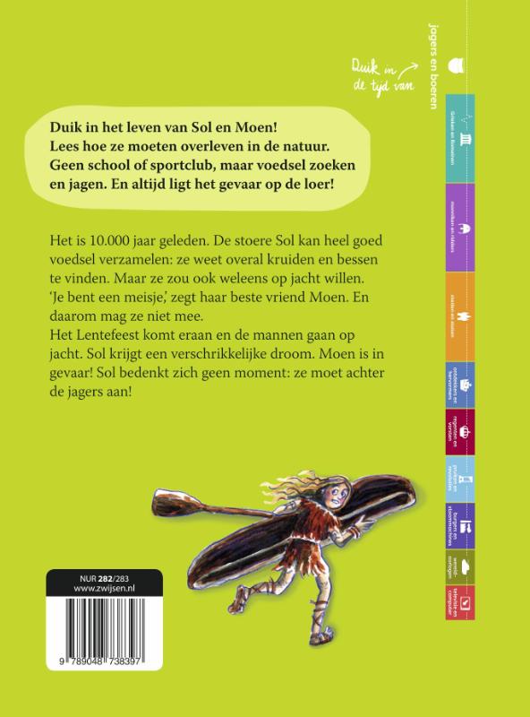 Achter de jagers aan! / Duik in de tijd van Achter de jagers aan! / Duik in de tijd van achterkant