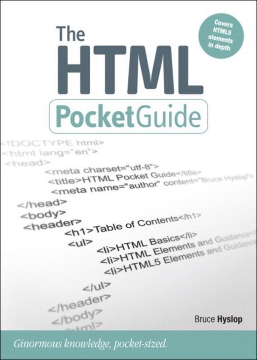 Html Pocket Guide