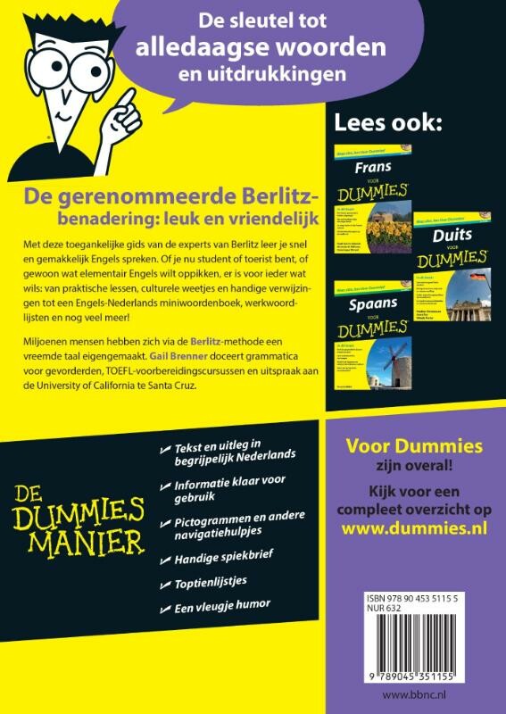 Engels voor dummies achterkant