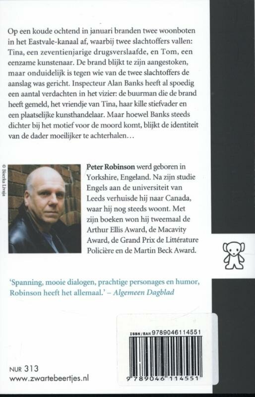 Vuurspel / DCI Banks / 14 achterkant