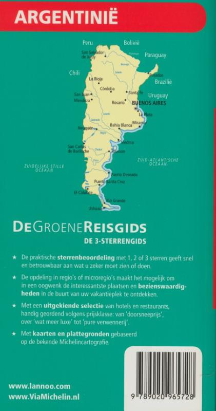 Argentinie / Groene Michelingids achterkant