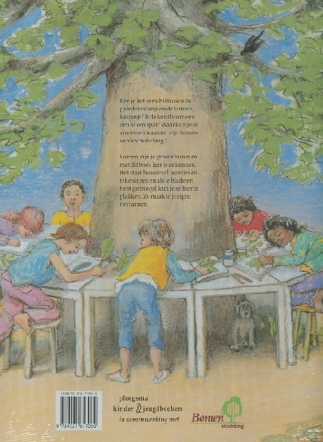 Het bomenboek voor kinderen achterkant
