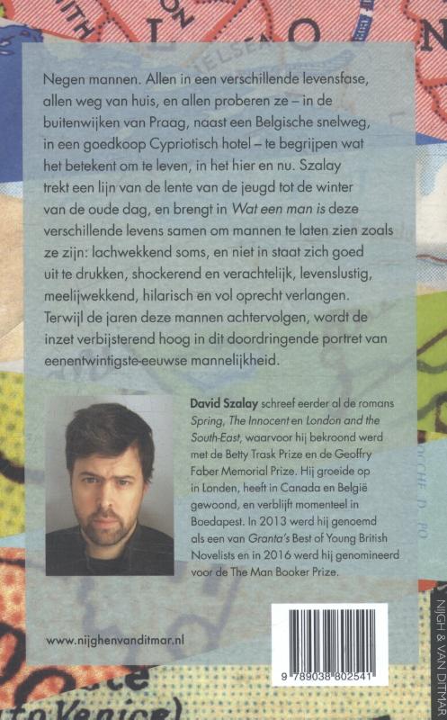 Wat een man is achterkant