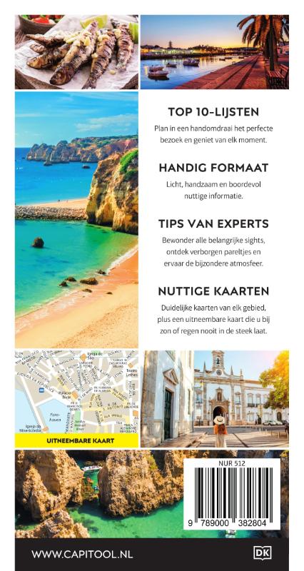 Algarve / Capitool Reisgidsen Top 10 achterkant