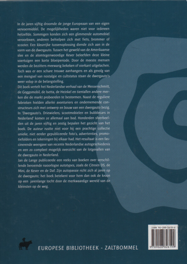 Dwergauto's achterkant