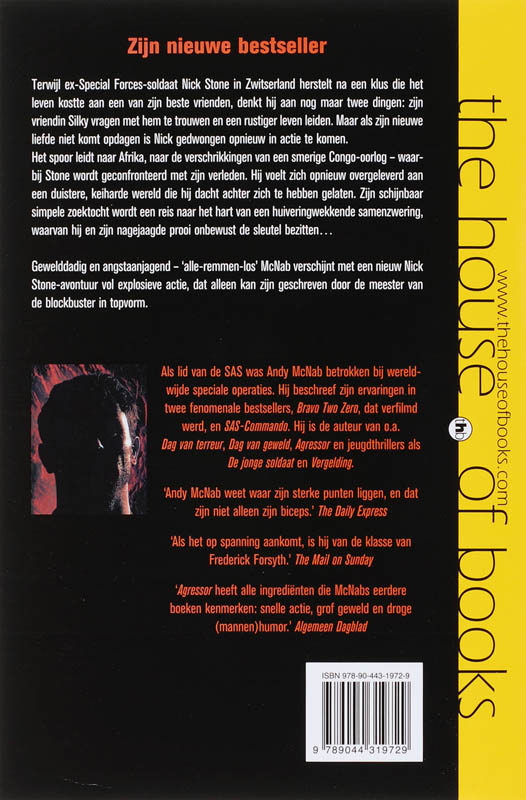 Terugslag / Nick Stone / 9 Terugslag achterkant