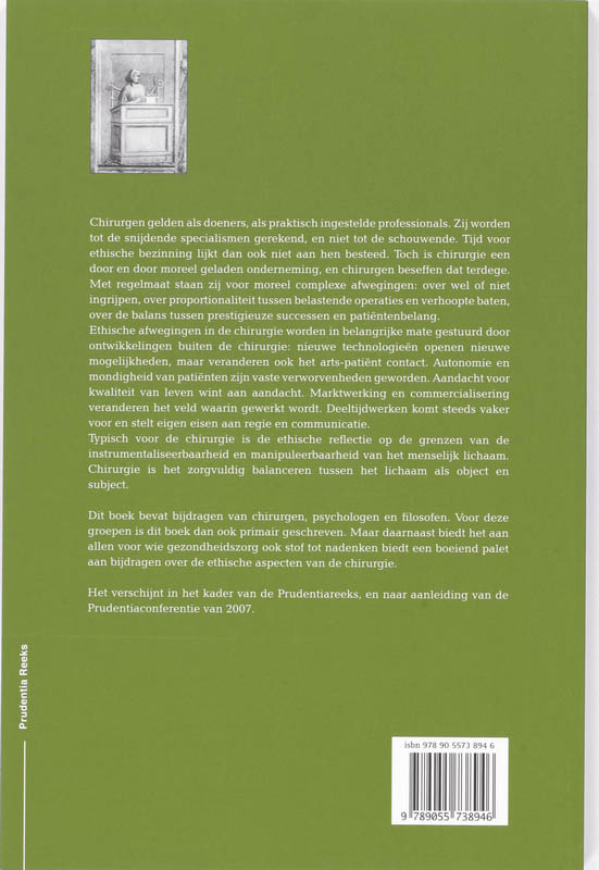 Chirurg en ethiek Chirurg en ethiek achterkant