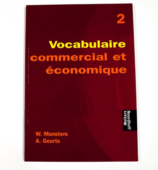 Vocabulaire commercial et economique