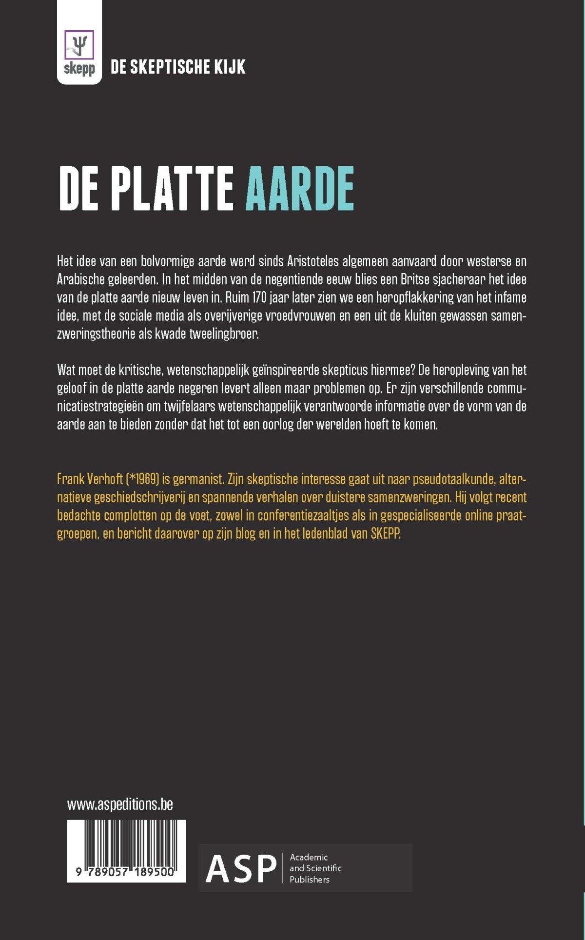 De platte aarde / SKEPP / 5 achterkant