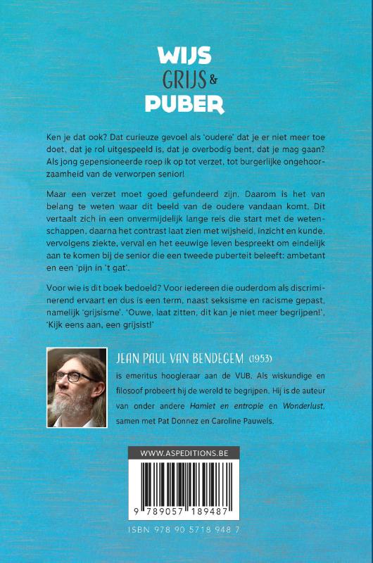 Wijs, grijs & puber achterkant