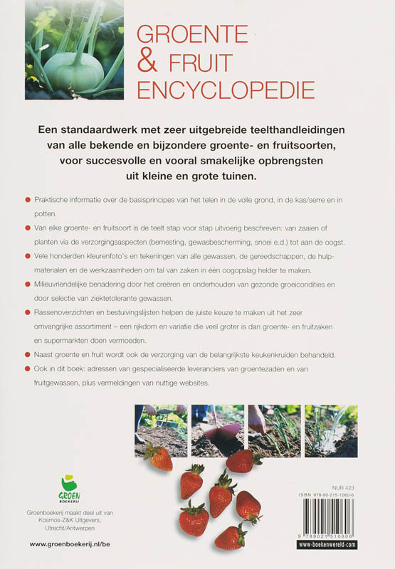 Groente & Fruit Encyclopedie achterkant