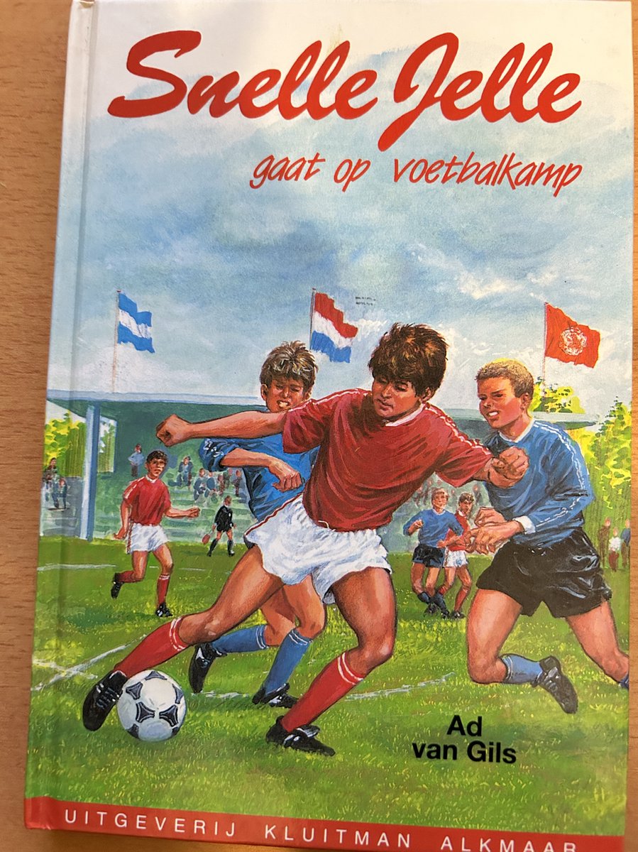 Snelle Jelle gaat op voetbalkamp