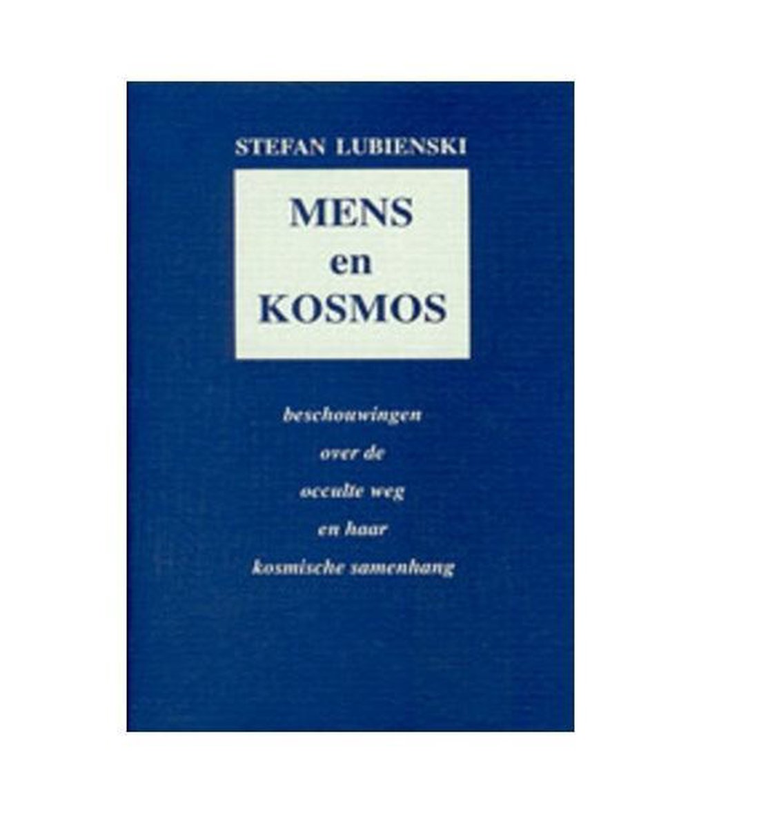 Mens en kosmos