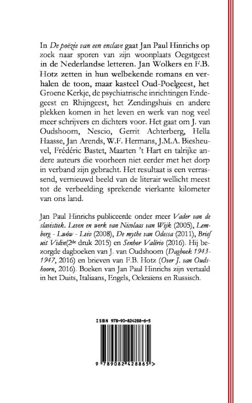 De poëzie van een enclave achterkant