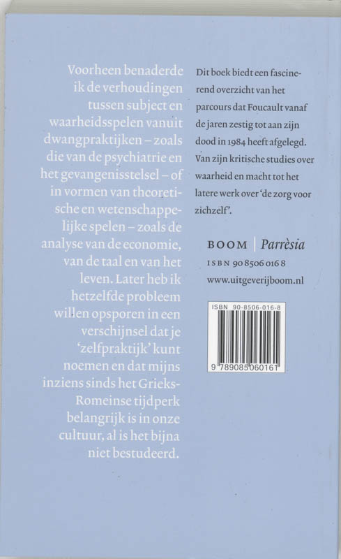 Breekbare vrijheid achterkant