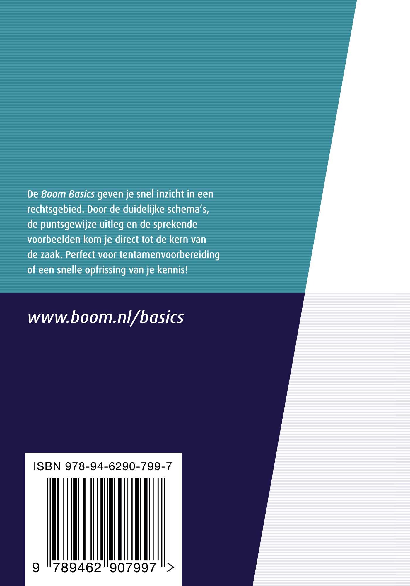 Pensioenrecht / Boom Basics achterkant