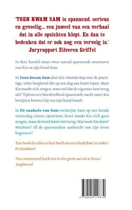 Toen kwam Sam ; De raadsels van Sam achterkant