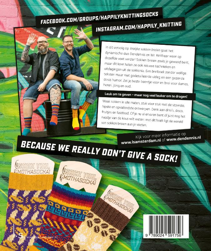 Sock you two achterkant