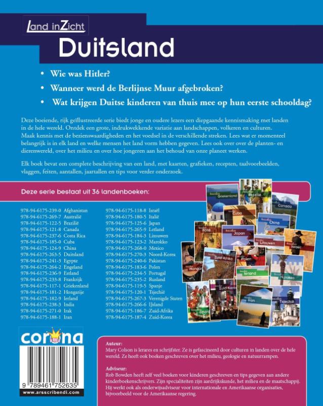 Duitsland / Land inzicht achterkant