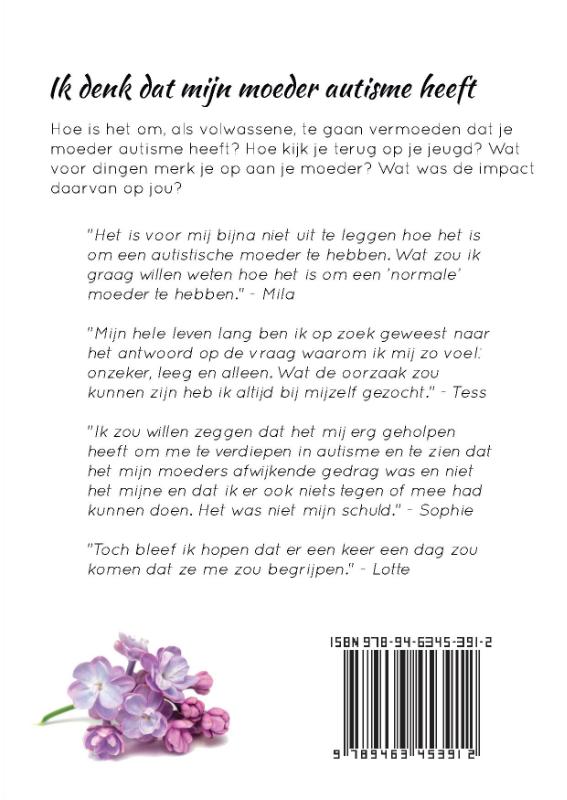 Ik denk dat mijn moeder autisme heeft achterkant