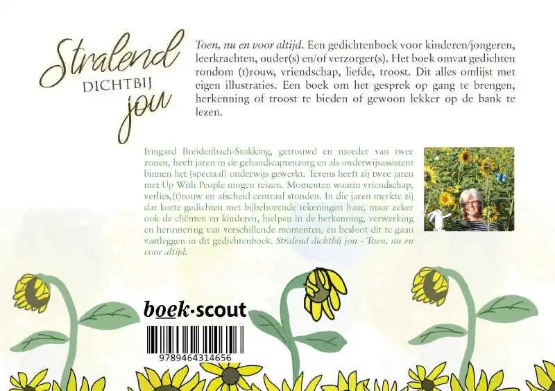 Stralend dichtbij jou achterkant