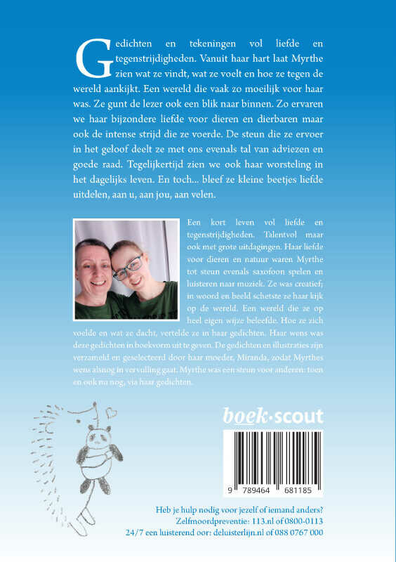 Bericht vanuit mijn hart achterkant