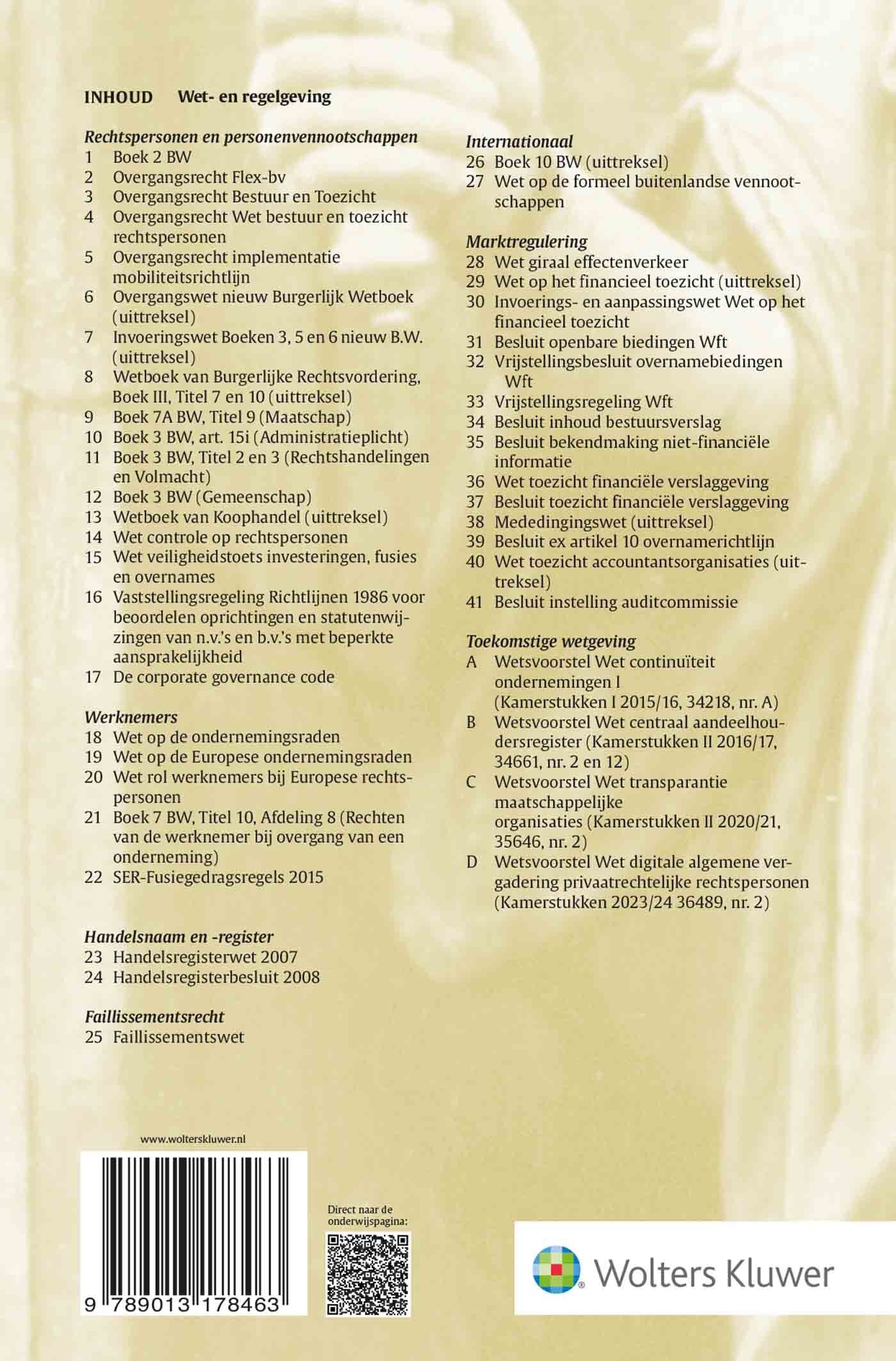 Rechtspersonen / 2025/2026 achterkant