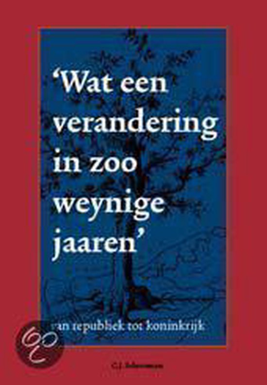 Wat een verandering in zoo weynige jaaren
