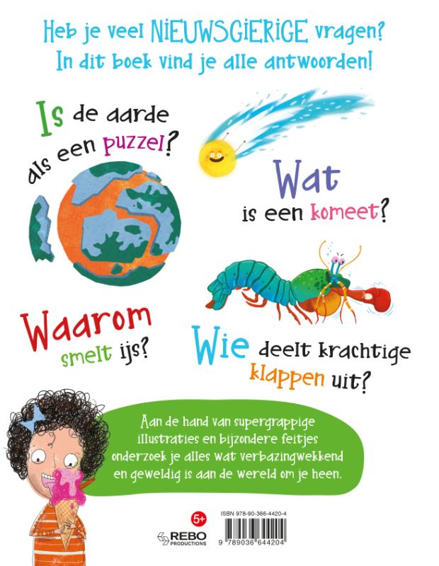 Wetenschap nieuwsgierige vragen en antwoorden Wetenschap nieuwsgierige vragen en antwoorden achterkant